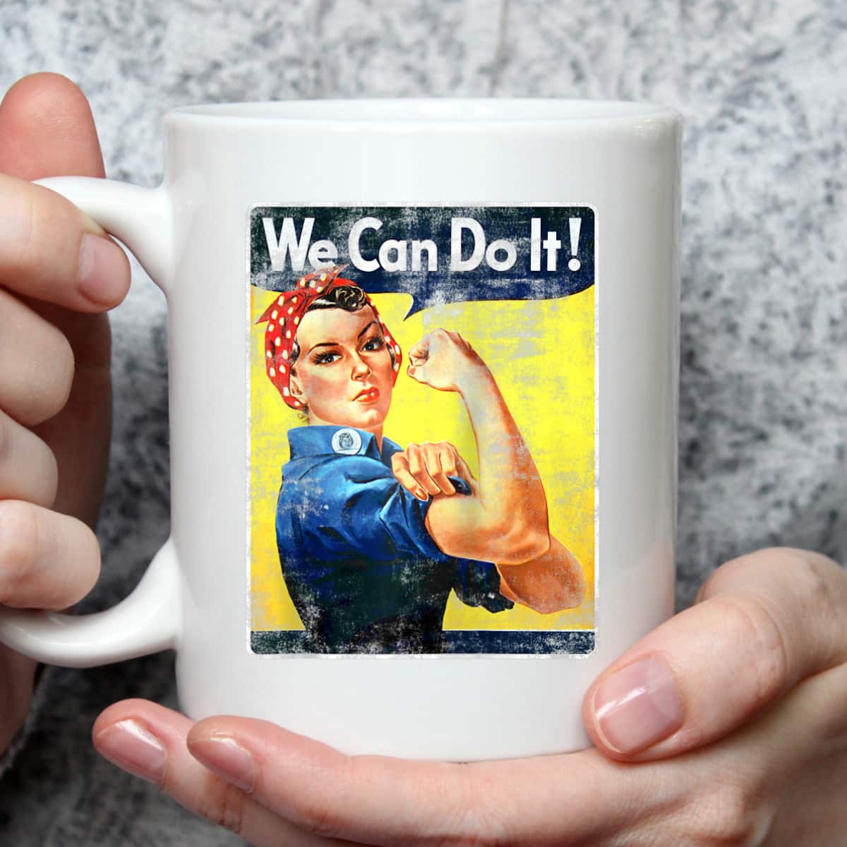We Can Rosie The Riveter Do It Feminist Girl Power T-Shirt We Can Rosie The Riveter Do It Feminist Girl Power T-Shirt
