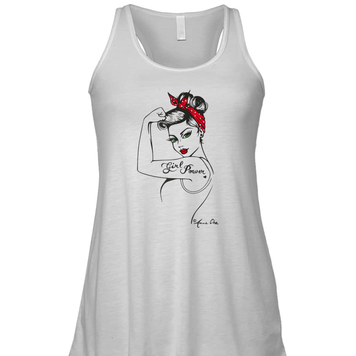 Womens Girl Power Pin Up Art Vintage Retro Style Feminist Icon Red T-Shirt Womens Girl Power Pin Up Art Vintage Retro Style Feminist Icon Red T-Shirt