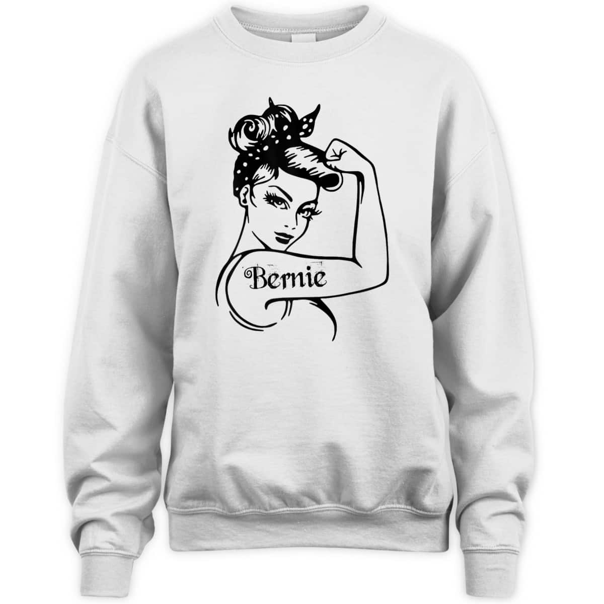 Womens Bernie - Girl Power Bernie Sanders Unbreakable T-Shirt Womens Bernie - Girl Power Bernie Sanders Unbreakable T-Shirt