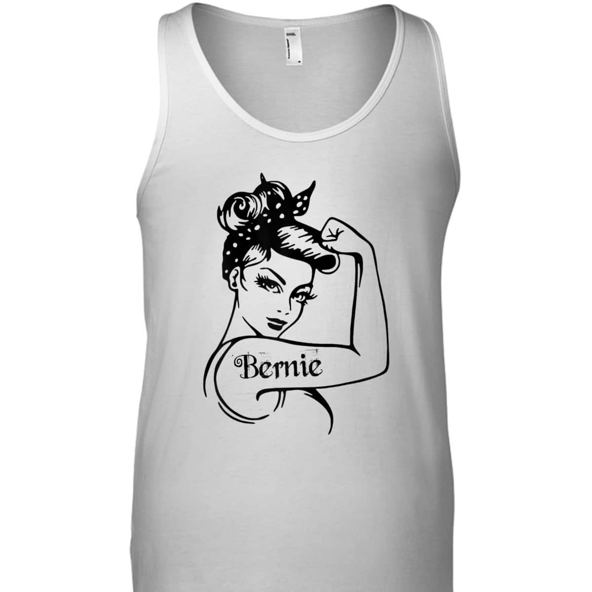 Womens Bernie - Girl Power Bernie Sanders Unbreakable T-Shirt Womens Bernie - Girl Power Bernie Sanders Unbreakable T-Shirt