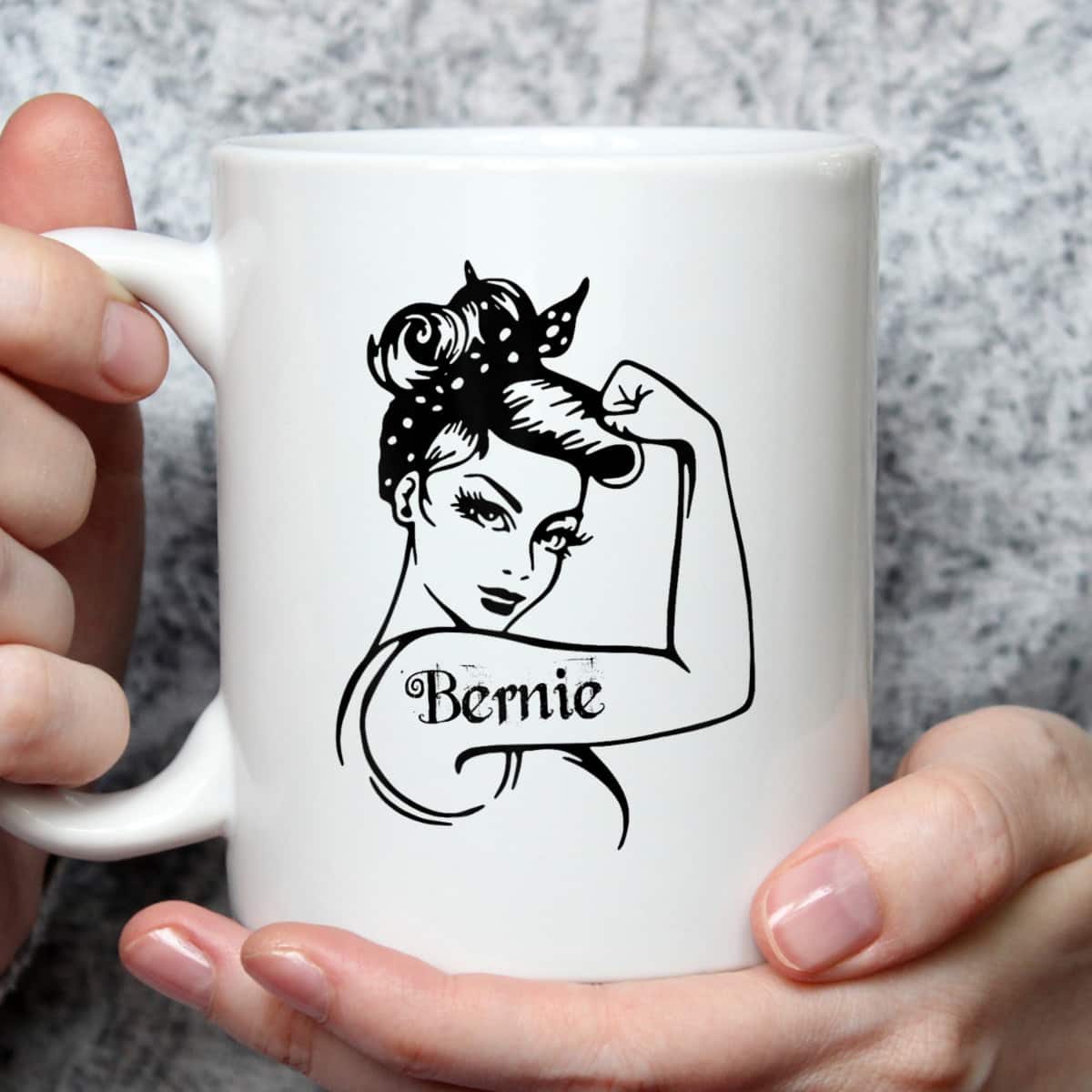 Womens Bernie - Girl Power Bernie Sanders Unbreakable T-Shirt Womens Bernie - Girl Power Bernie Sanders Unbreakable T-Shirt