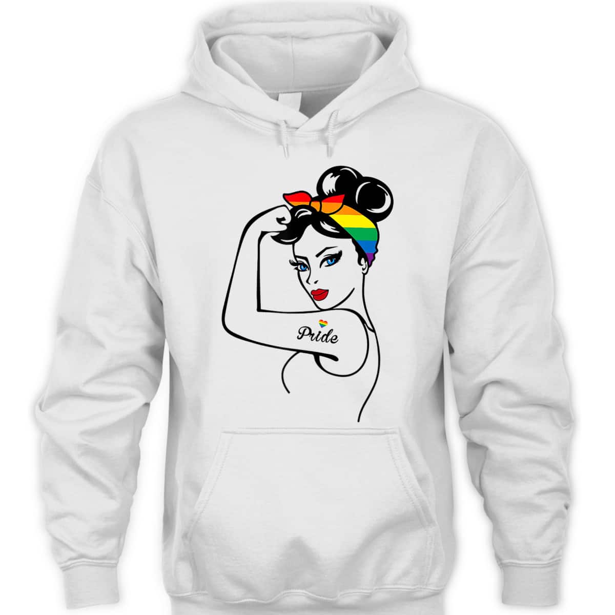 LGBT Girl Power Pin Up Gay Pride Equality LGBT Pride Month T-Shirt LGBT Girl Power Pin Up Gay Pride Equality LGBT Pride Month T-Shirt