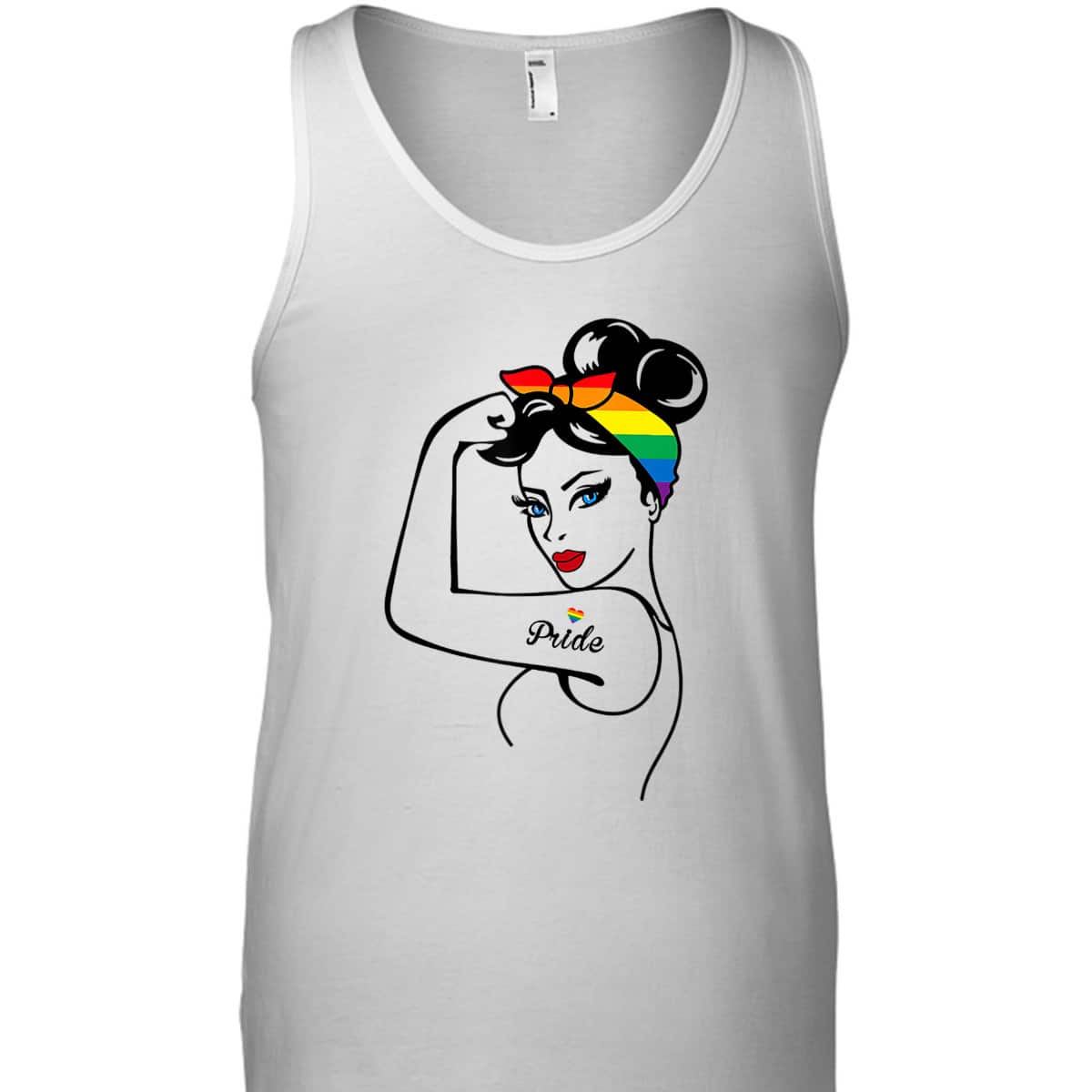LGBT Girl Power Pin Up Gay Pride Equality LGBT Pride Month T-Shirt LGBT Girl Power Pin Up Gay Pride Equality LGBT Pride Month T-Shirt