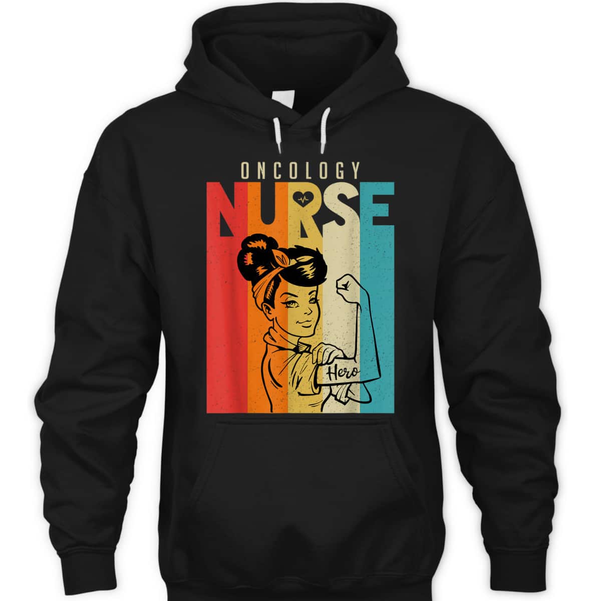 Vintage Rosie The Riveter Oncology Nurse T-Shirt Vintage Rosie The Riveter Oncology Nurse T-Shirt