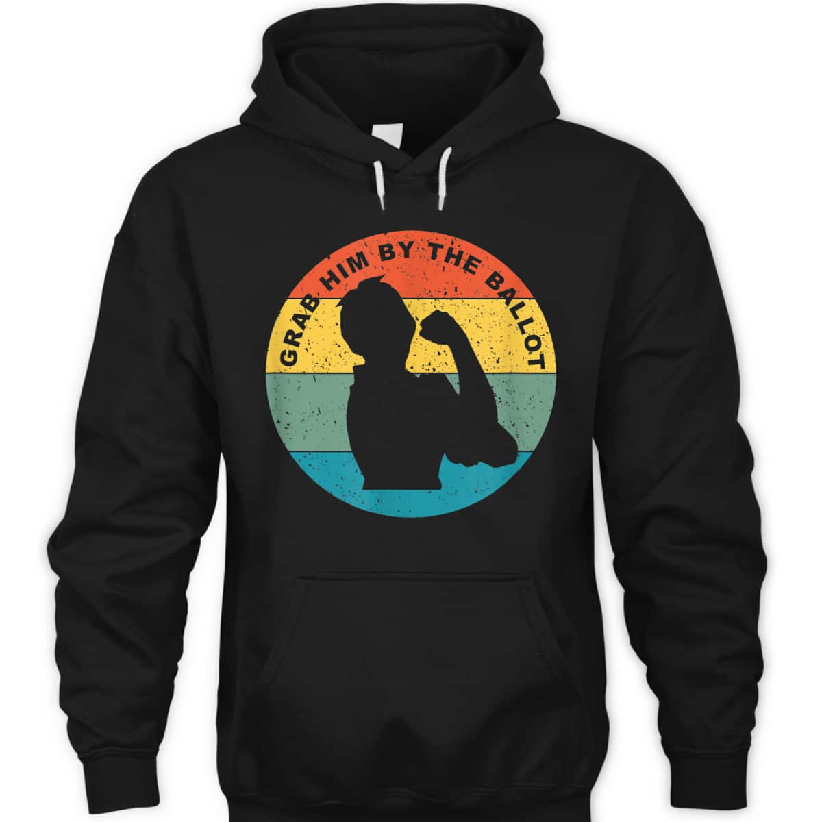 Grab Him By The Ballot Vintage Rosie The Riveter Vote T-Shirt Grab Him By The Ballot Vintage Rosie The Riveter Vote T-Shirt