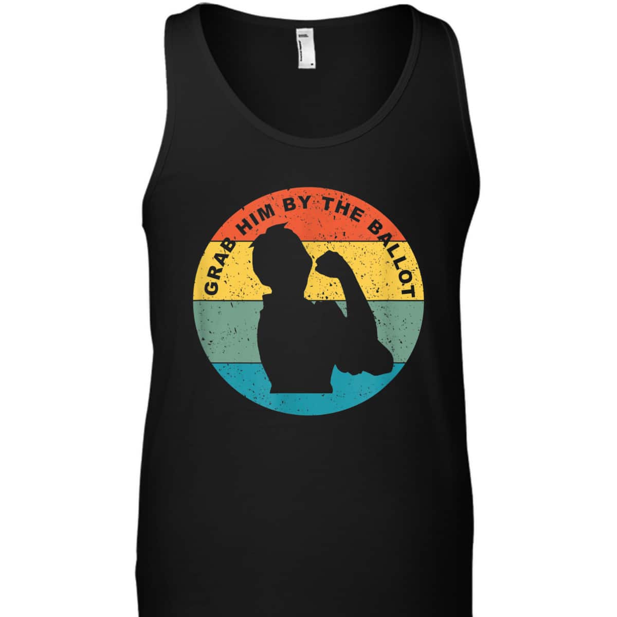 Grab Him By The Ballot Vintage Rosie The Riveter Vote T-Shirt Grab Him By The Ballot Vintage Rosie The Riveter Vote T-Shirt