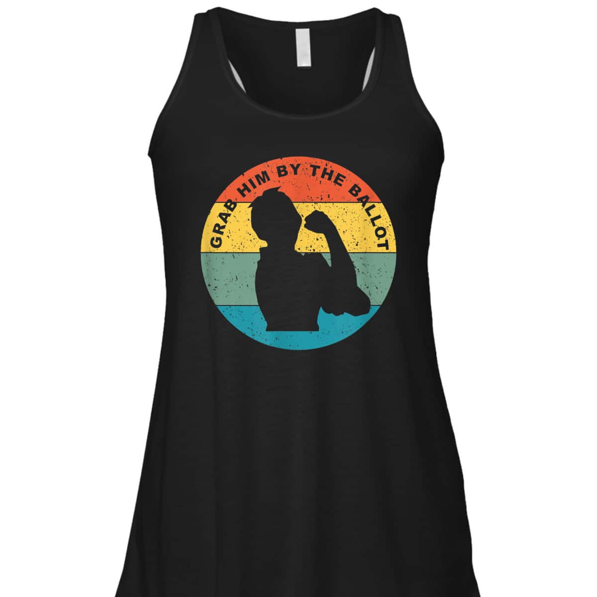 Grab Him By The Ballot Vintage Rosie The Riveter Vote T-Shirt Grab Him By The Ballot Vintage Rosie The Riveter Vote T-Shirt