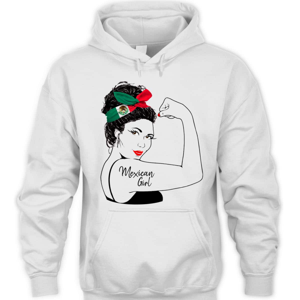 Mexican Girl Unbreakable Rosie The Riveter T-Shirt Mexican Girl Unbreakable Rosie The Riveter T-Shirt