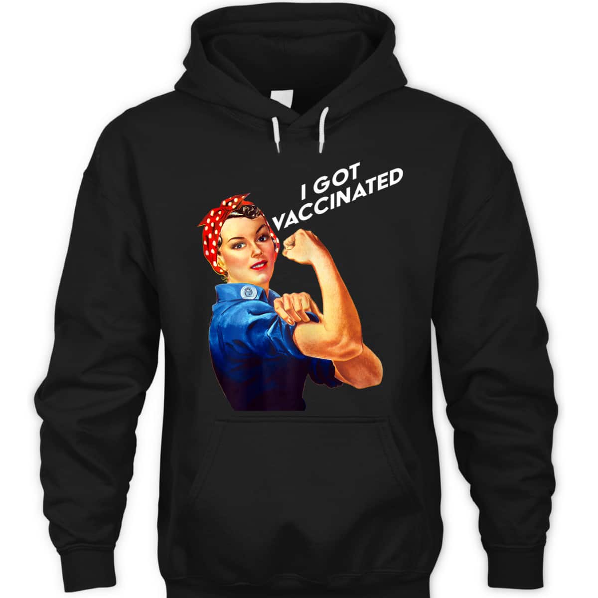 Womens Pro Vaccine Vaccinated Rosie The Riveter Pro Vaccine T-Shirt Womens Pro Vaccine Vaccinated Rosie The Riveter Pro Vaccine T-Shirt