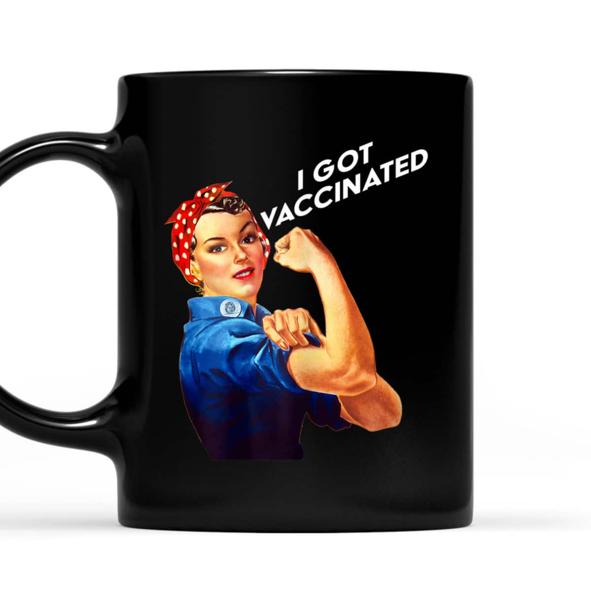 Womens Pro Vaccine Vaccinated Rosie The Riveter Pro Vaccine T-Shirt Womens Pro Vaccine Vaccinated Rosie The Riveter Pro Vaccine T-Shirt
