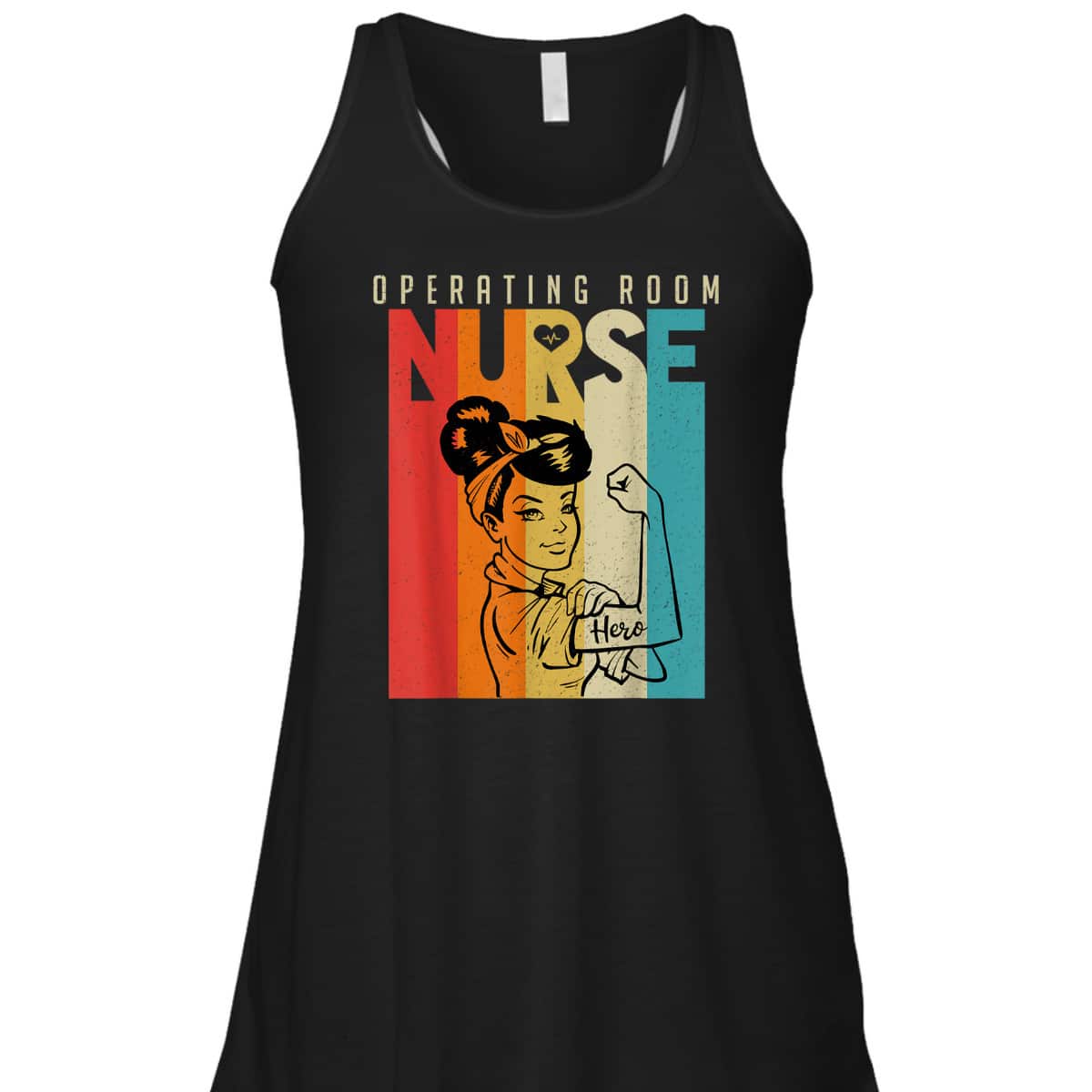 Vintage Rosie The Riveter Operating Room Nurse T-Shirt Vintage Rosie The Riveter Operating Room Nurse T-Shirt