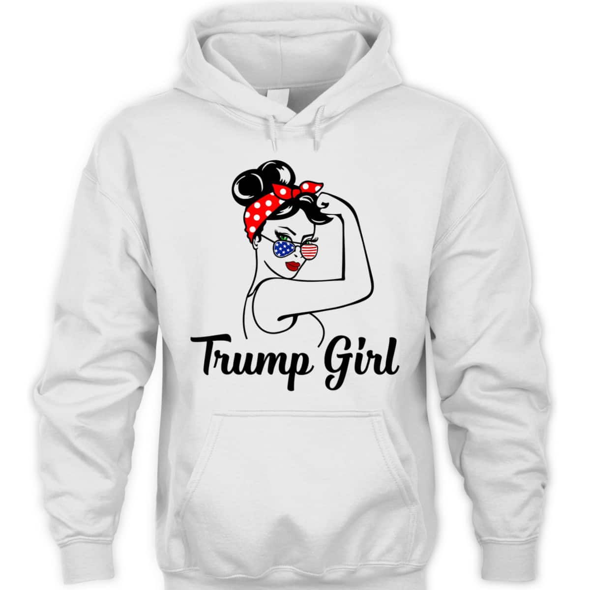 Trump Girl Rosie The Riveter Republican Gifts Pro Donald T-Shirt Trump Girl Rosie The Riveter Republican Gifts Pro Donald T-Shirt