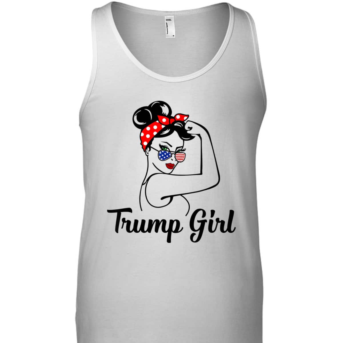 Trump Girl Rosie The Riveter Republican Gifts Pro Donald T-Shirt Trump Girl Rosie The Riveter Republican Gifts Pro Donald T-Shirt