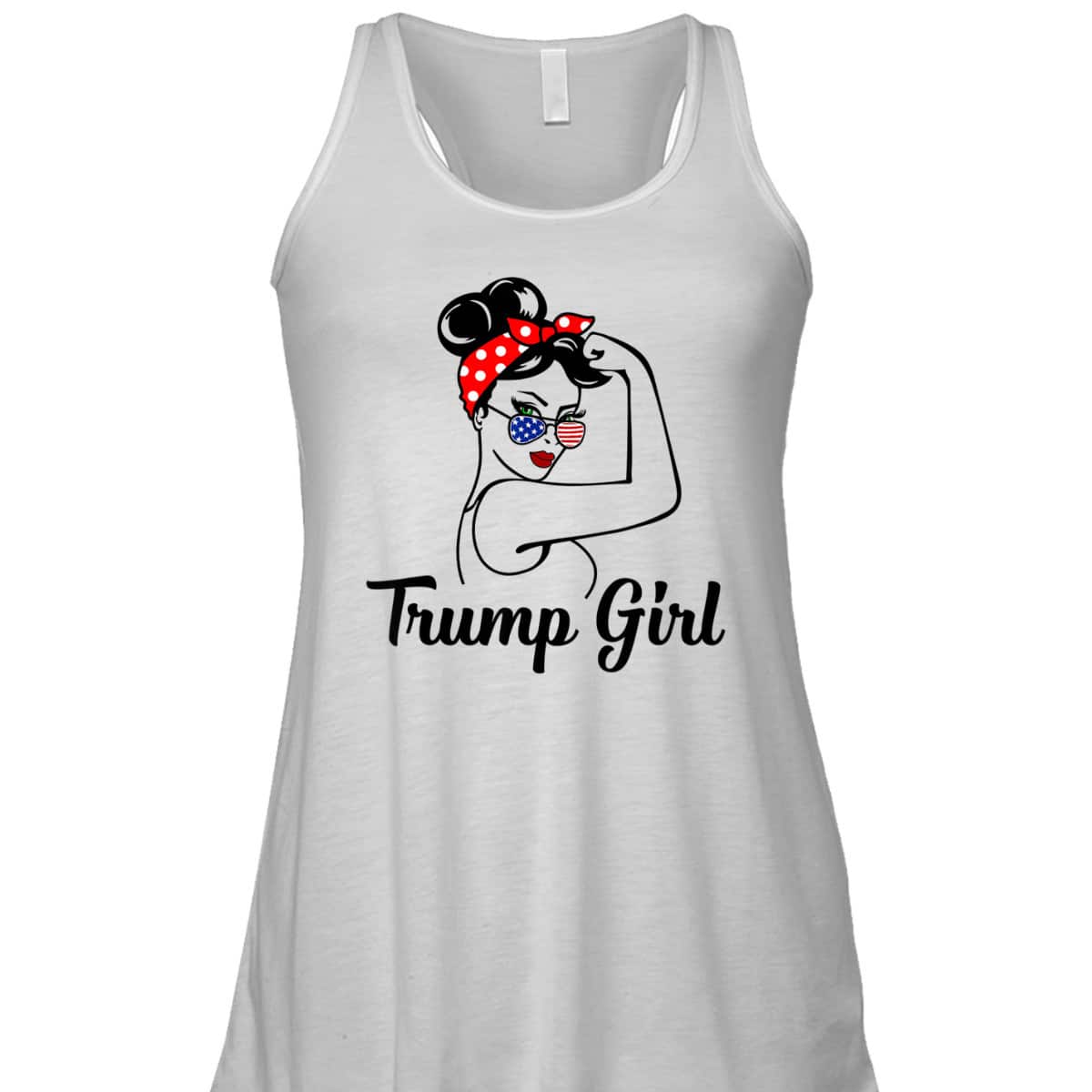 Trump Girl Rosie The Riveter Republican Gifts Pro Donald T-Shirt Trump Girl Rosie The Riveter Republican Gifts Pro Donald T-Shirt