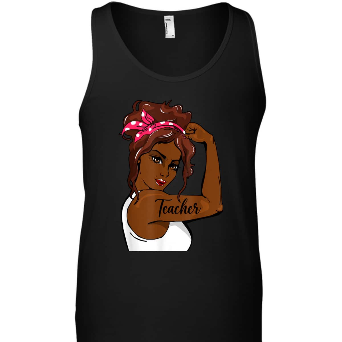 Black History Pin Up Rosie The Riveter Teacher T-Shirt Black History Pin Up Rosie The Riveter Teacher T-Shirt