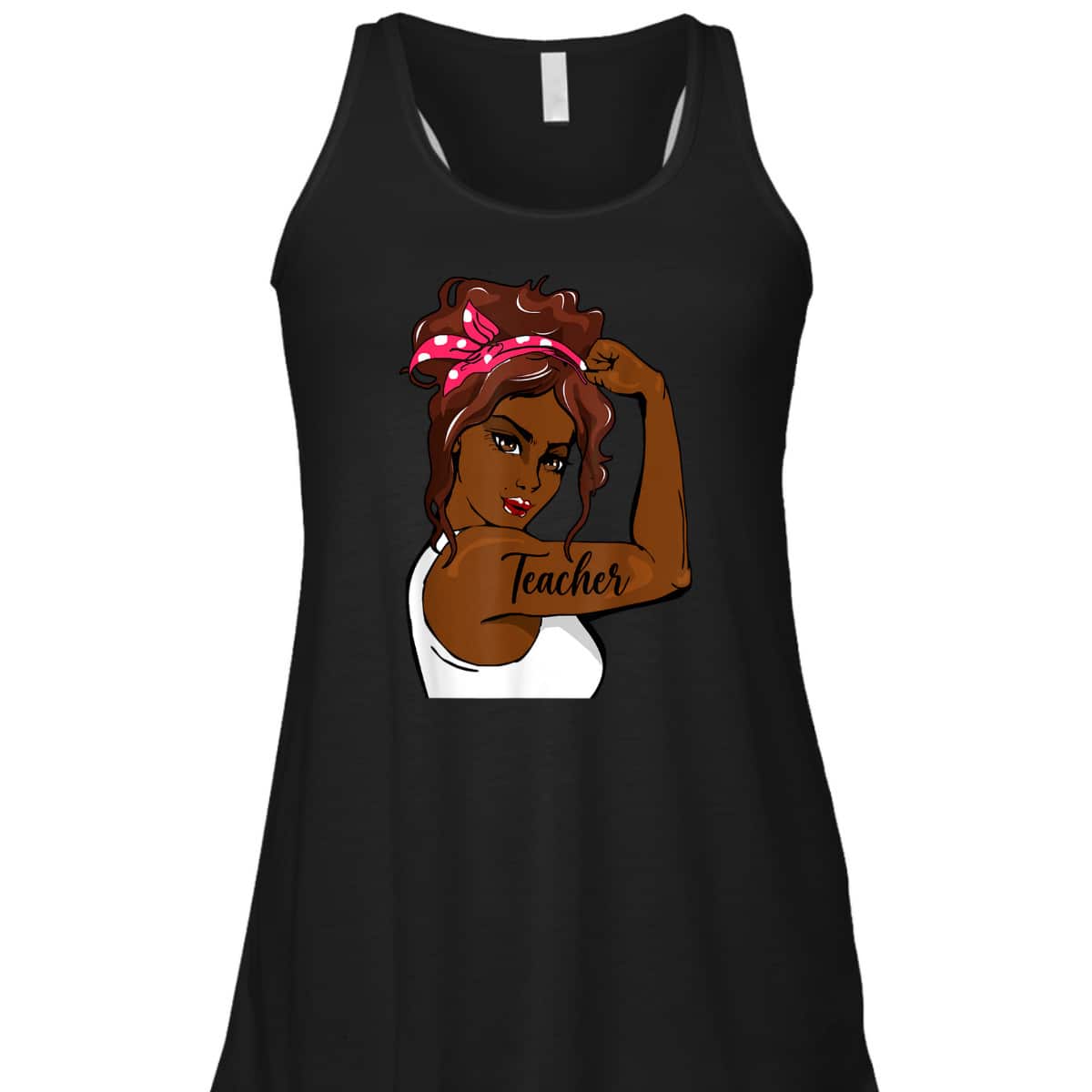 Black History Pin Up Rosie The Riveter Teacher T-Shirt Black History Pin Up Rosie The Riveter Teacher T-Shirt