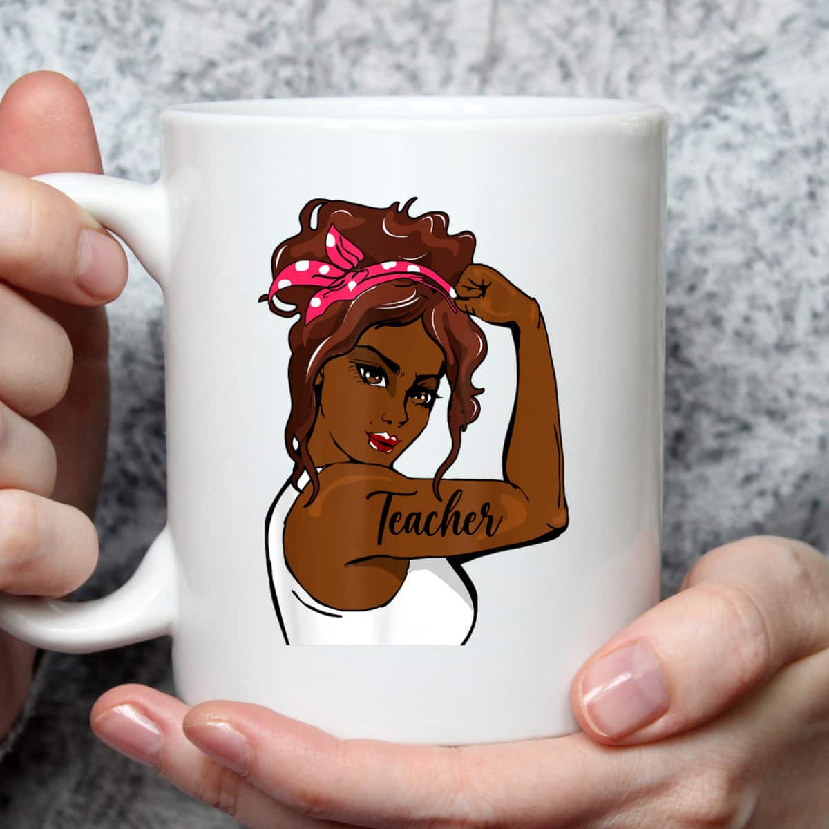 Black History Pin Up Rosie The Riveter Teacher T-Shirt Black History Pin Up Rosie The Riveter Teacher T-Shirt