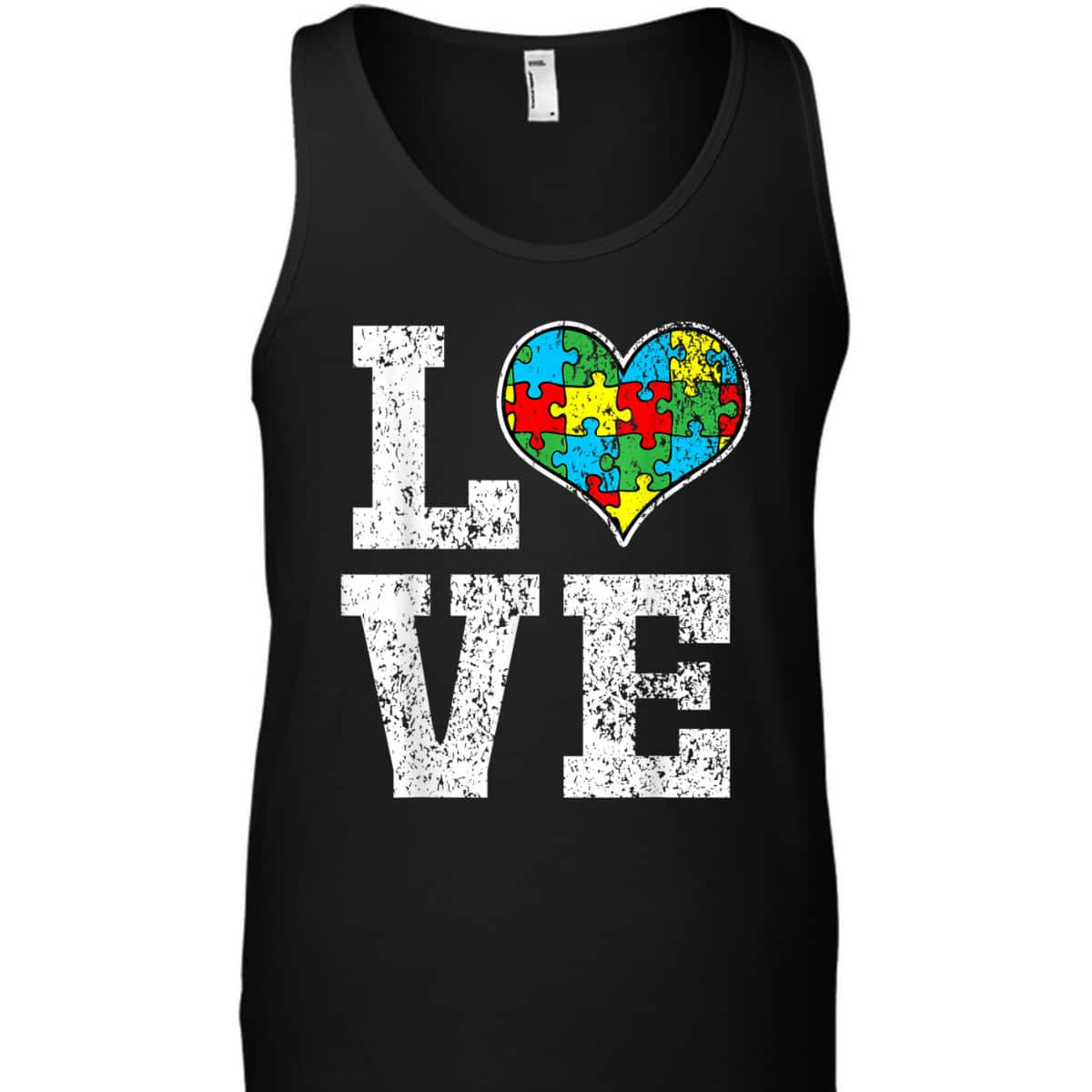 Autism Awareness For Kids Mom Dad Love Heart T-Shirt Autism Awareness For Kids Mom Dad Love Heart T-Shirt