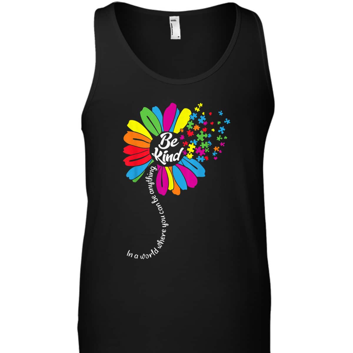 Autism Awareness Women Mom Kids Acceptance Sunflower Be Kind T-Shirt Autism Awareness Women Mom Kids Acceptance Sunflower Be Kind T-Shirt