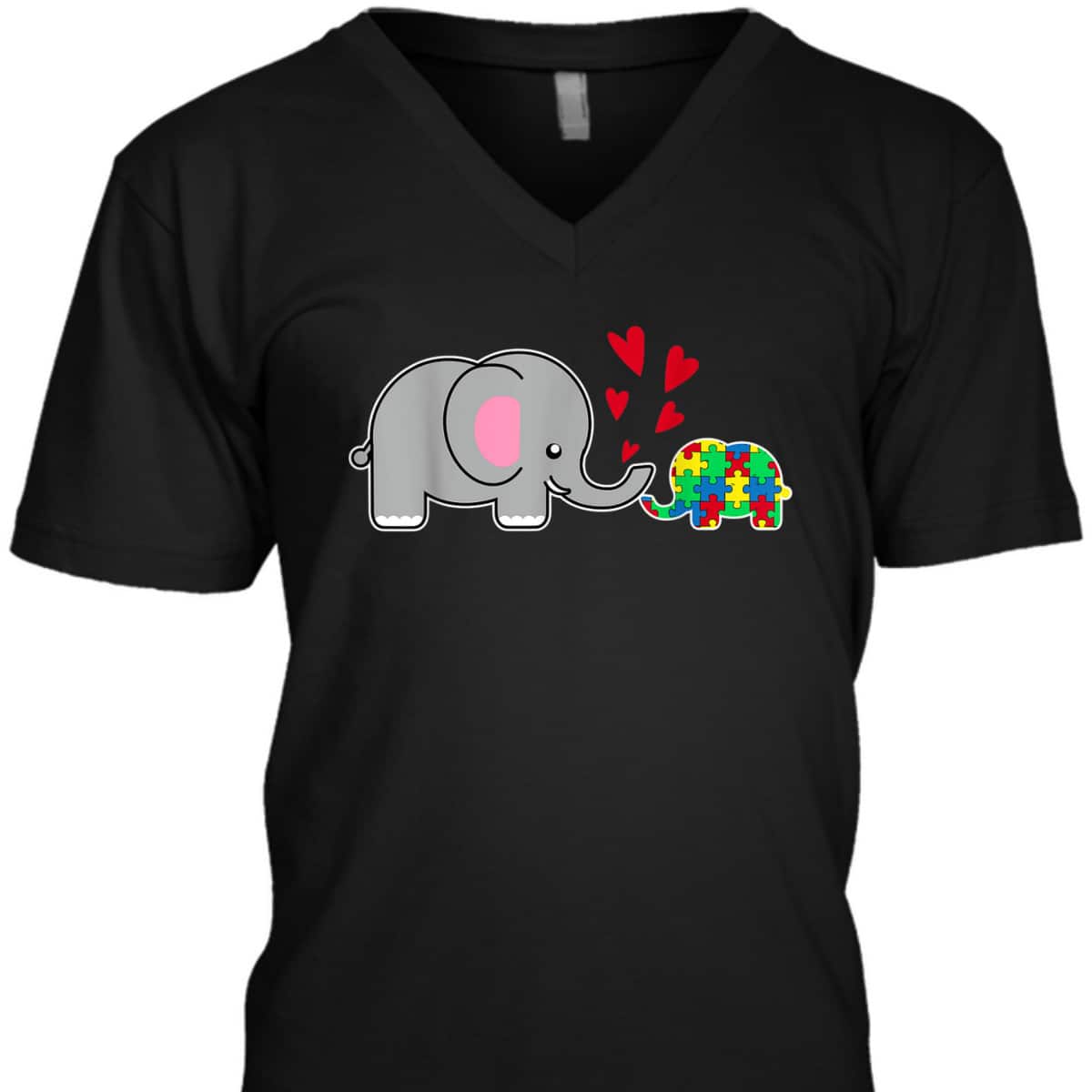 Baby Elephant Love Puzzle Piece Cool Autism Awareness Gift T-Shirt Baby Elephant Love Puzzle Piece Cool Autism Awareness Gift T-Shirt