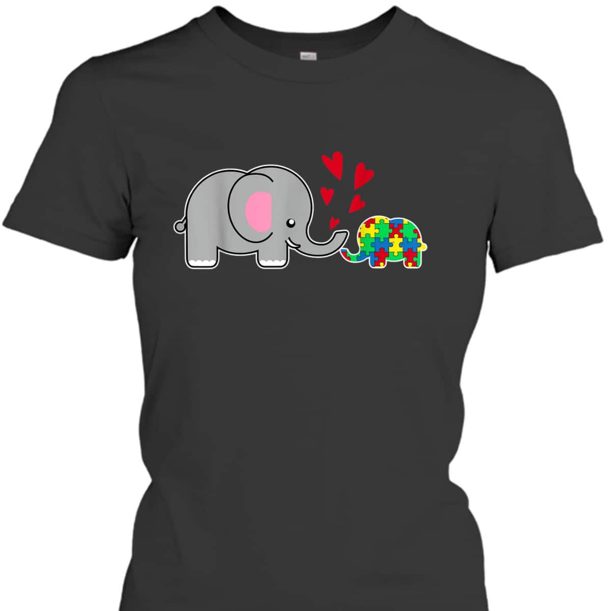 Baby Elephant Love Puzzle Piece Cool Autism Awareness Gift T-Shirt Baby Elephant Love Puzzle Piece Cool Autism Awareness Gift T-Shirt