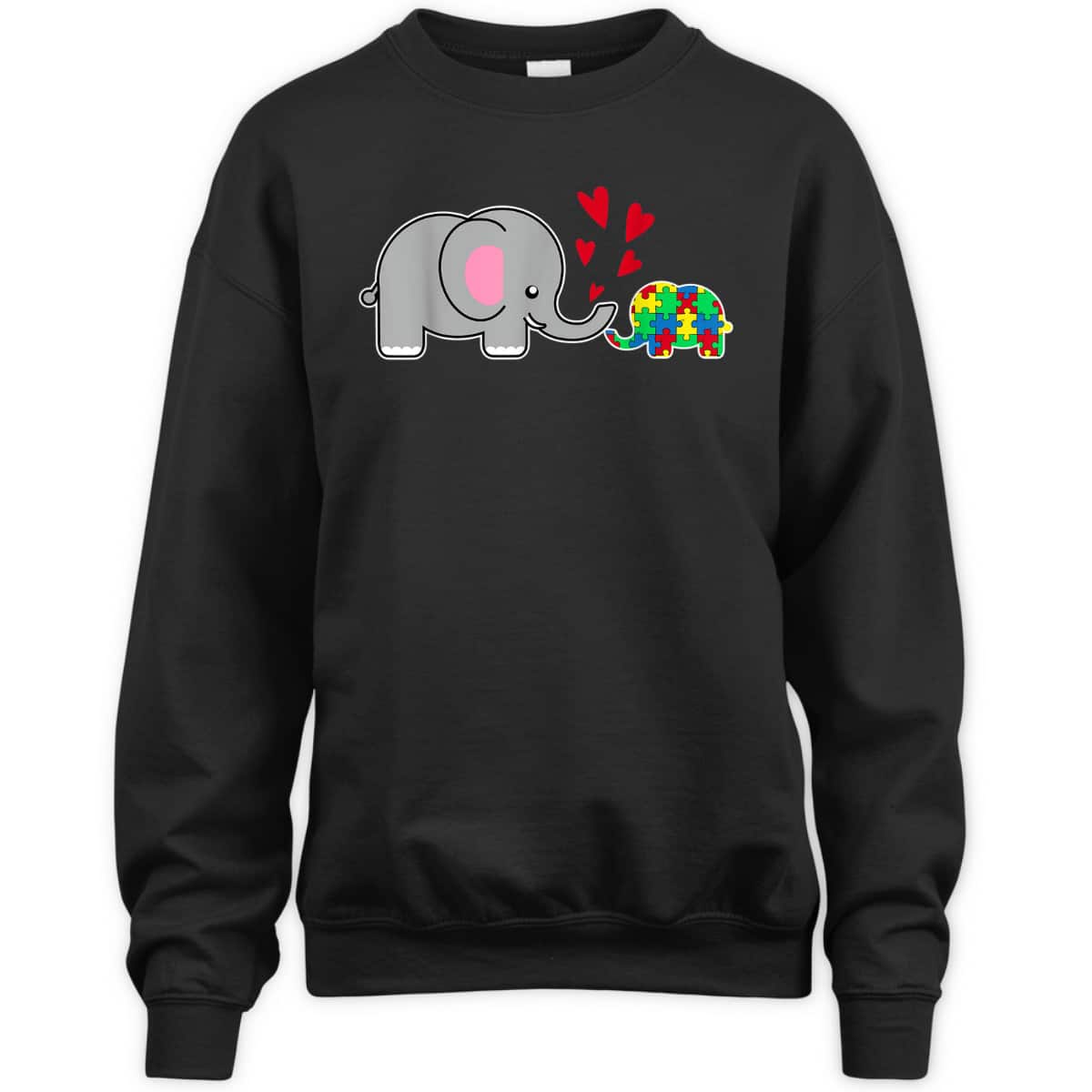 Baby Elephant Love Puzzle Piece Cool Autism Awareness Gift T-Shirt Baby Elephant Love Puzzle Piece Cool Autism Awareness Gift T-Shirt