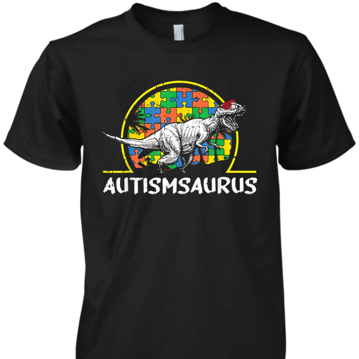 Dino-saur Autism Awareness Gifts For Kids Cute T-Rex Saurus T-Shirt Dino-saur Autism Awareness Gifts For Kids Cute T-Rex Saurus T-Shirt