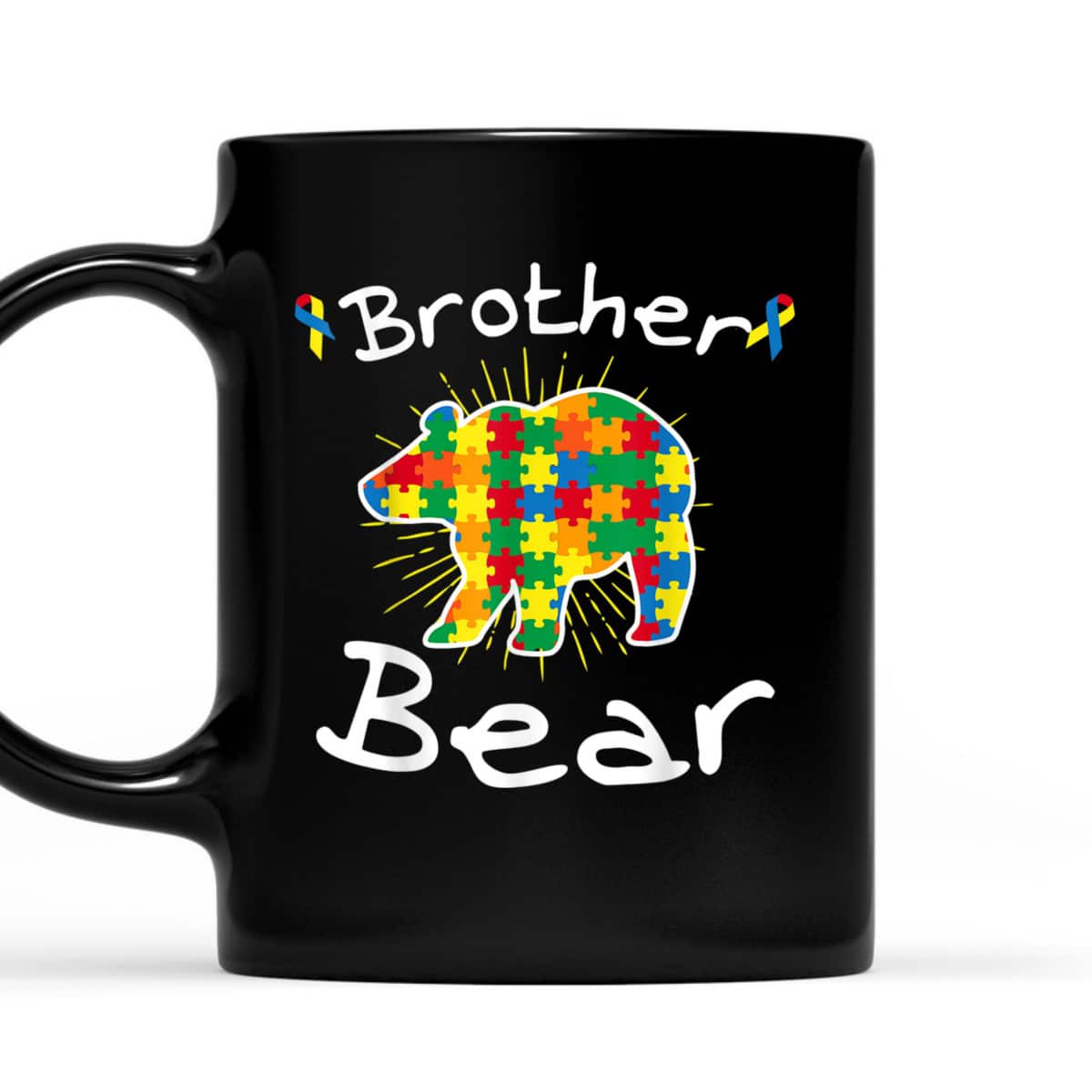 Brother Bear Puzzle Piece Cool Autism Awareness Gift T-Shirt Brother Bear Puzzle Piece Cool Autism Awareness Gift T-Shirt