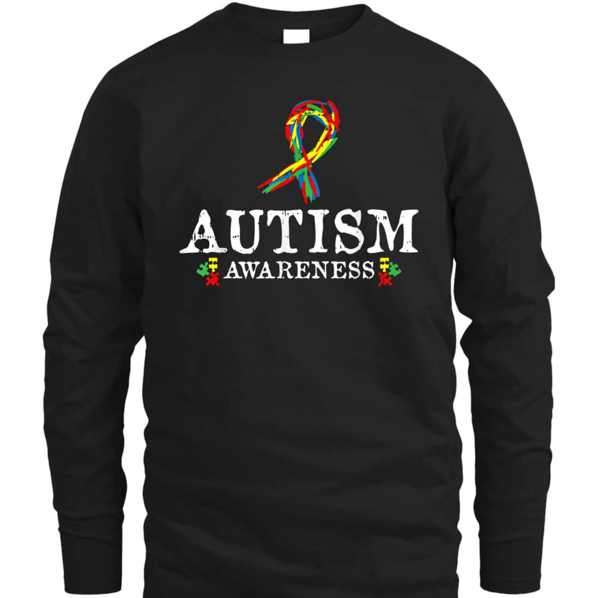 Puzzle Piece Ribbon Autism Awareness Gifts For Adults T-Shirt Puzzle Piece Ribbon Autism Awareness Gifts For Adults T-Shirt