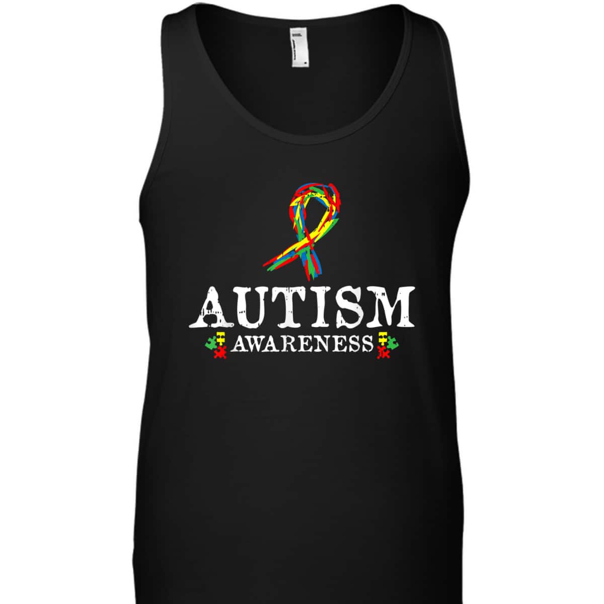 Puzzle Piece Ribbon Autism Awareness Gifts For Adults T-Shirt Puzzle Piece Ribbon Autism Awareness Gifts For Adults T-Shirt