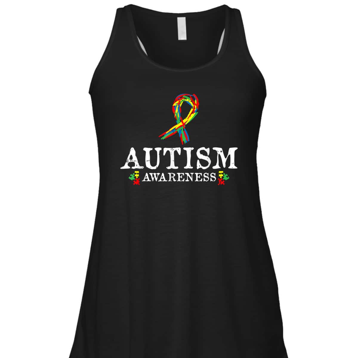 Puzzle Piece Ribbon Autism Awareness Gifts For Adults T-Shirt