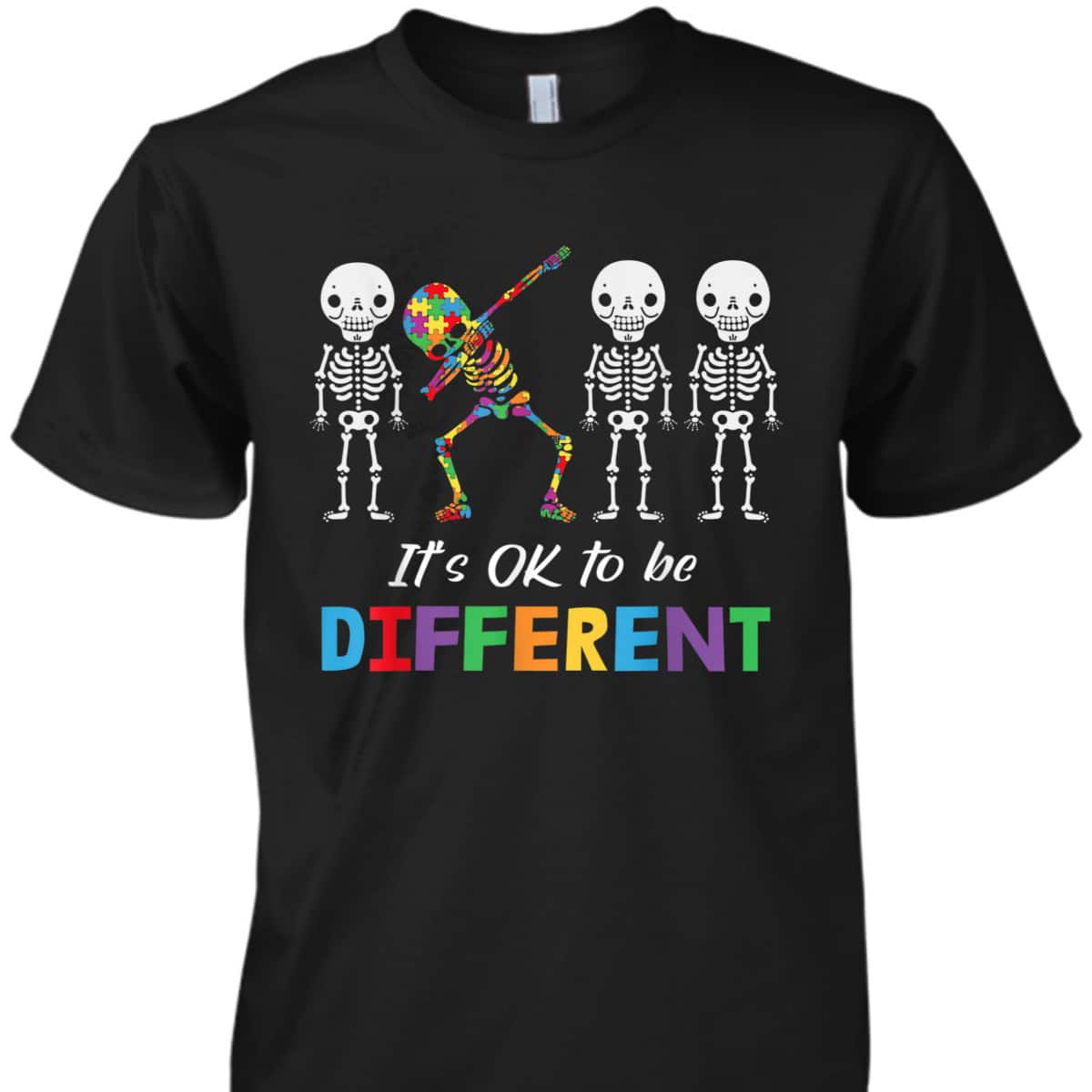 Autism Awareness Women Kid Its Ok To Be Different T-Shirt Autism Awareness Women Kid Its Ok To Be Different T-Shirt