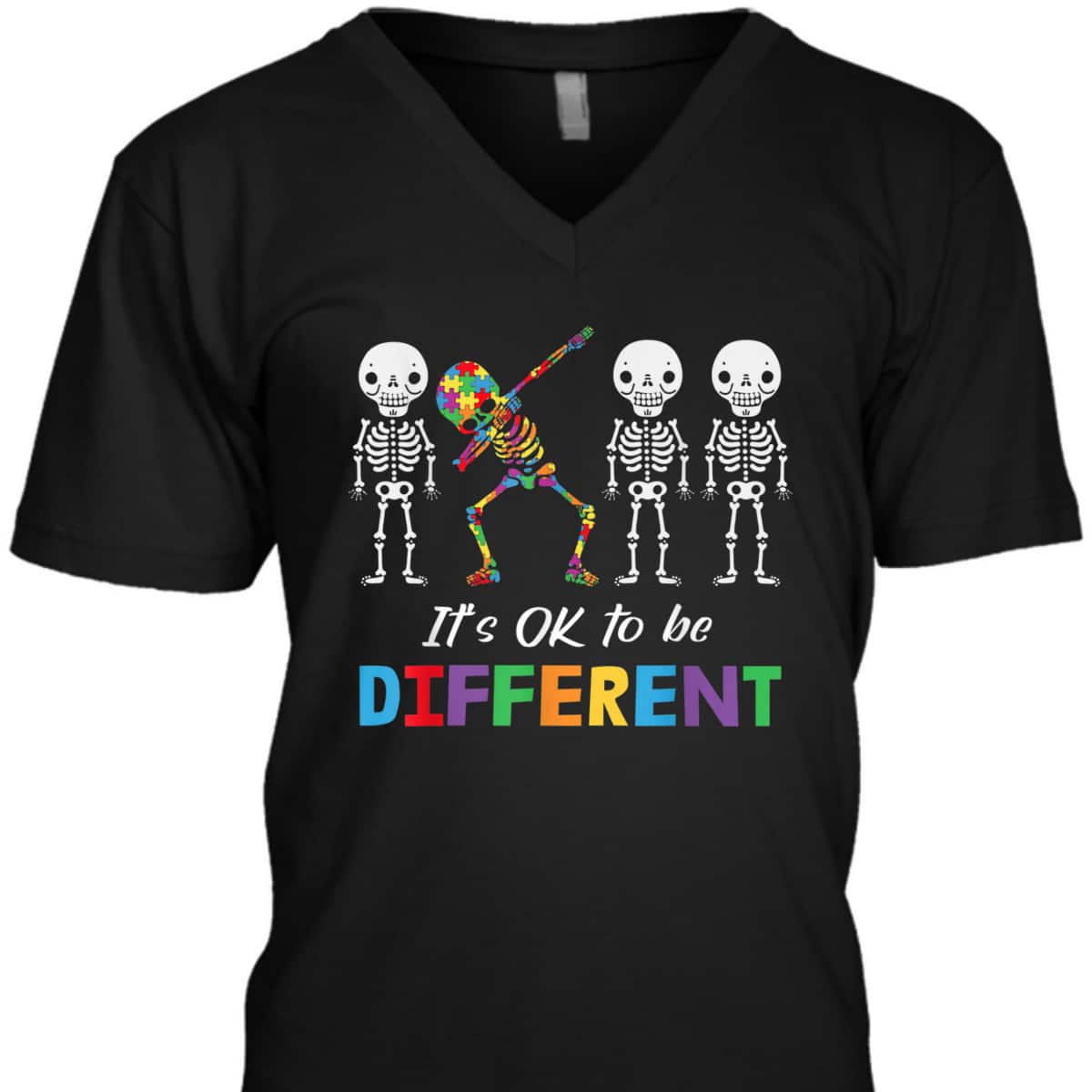Autism Awareness Women Kid Its Ok To Be Different T-Shirt Autism Awareness Women Kid Its Ok To Be Different T-Shirt
