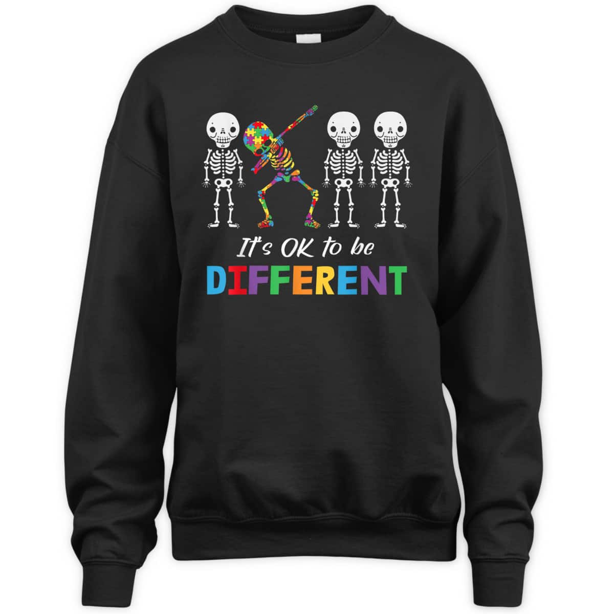 Autism Awareness Women Kid Its Ok To Be Different T-Shirt Autism Awareness Women Kid Its Ok To Be Different T-Shirt