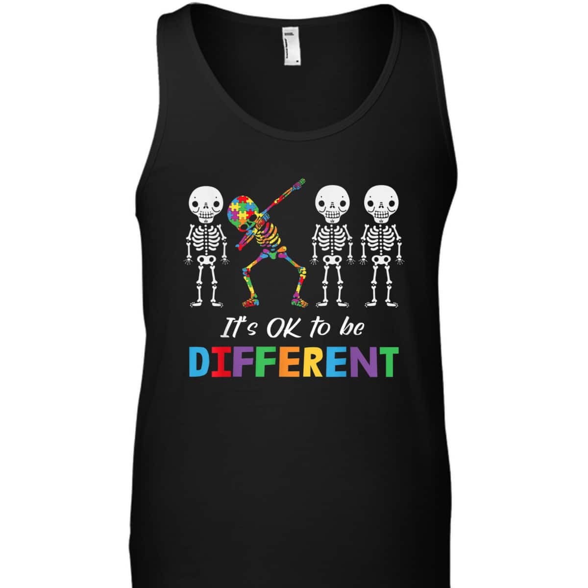 Autism Awareness Women Kid Its Ok To Be Different T-Shirt Autism Awareness Women Kid Its Ok To Be Different T-Shirt