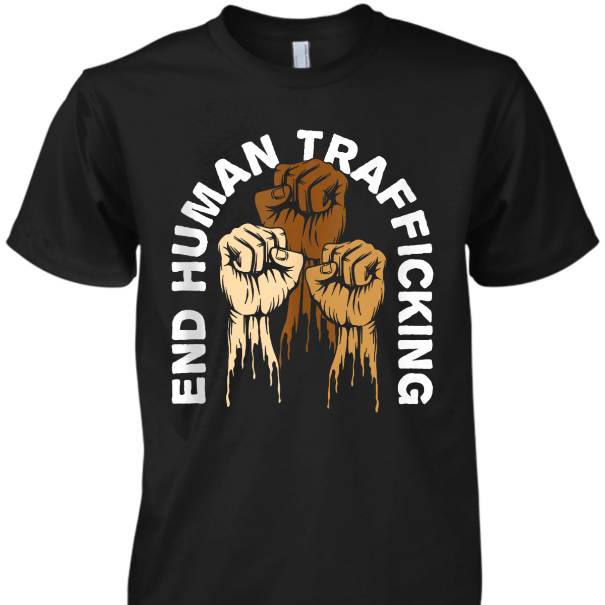 End Human Trafficking Human Rights Social Justice Freedom T-Shirt