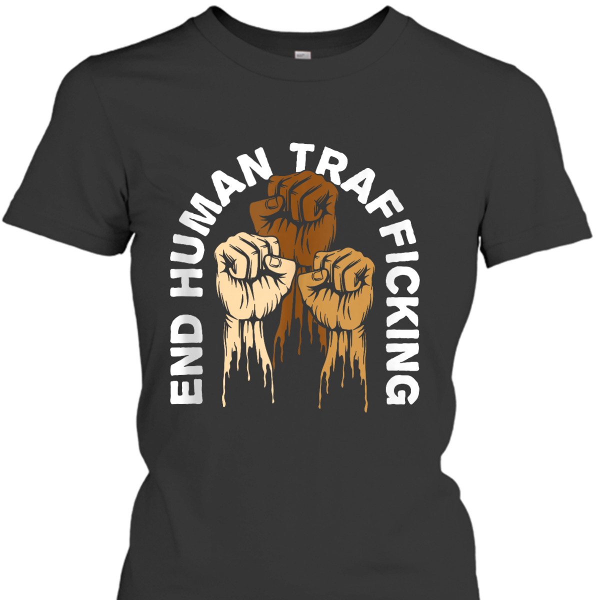 End Human Trafficking Human Rights Social Justice Freedom T-Shirt