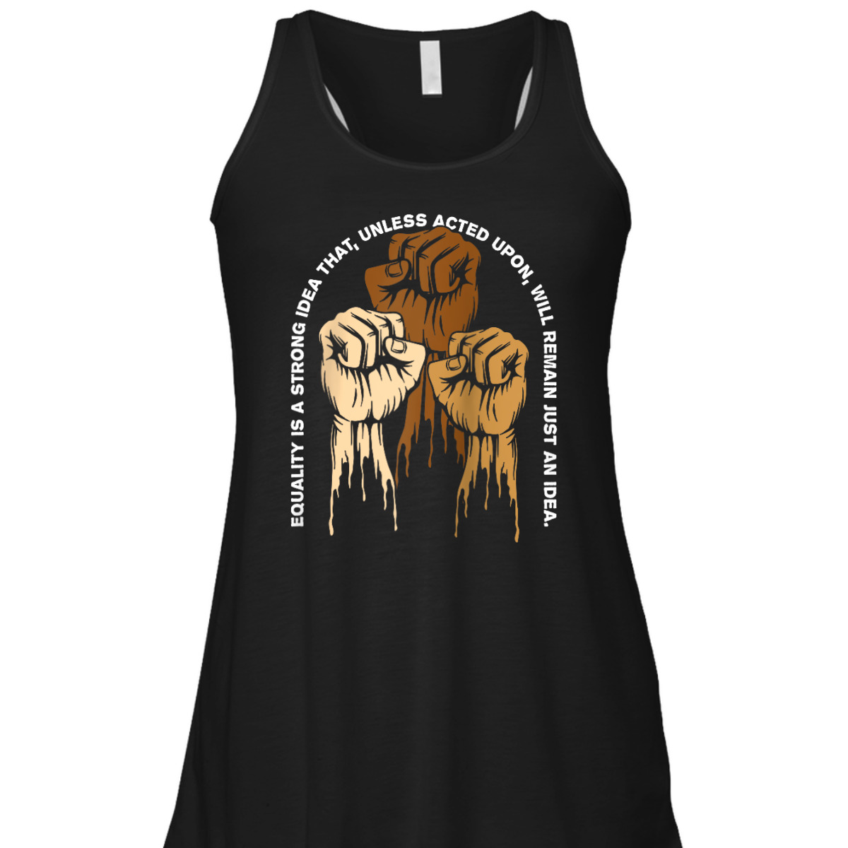 Equality Is A Strong Idea That Anti Racist Gender Equality T-Shirt Equality Is A Strong Idea That Anti Racist Gender Equality T-Shirt