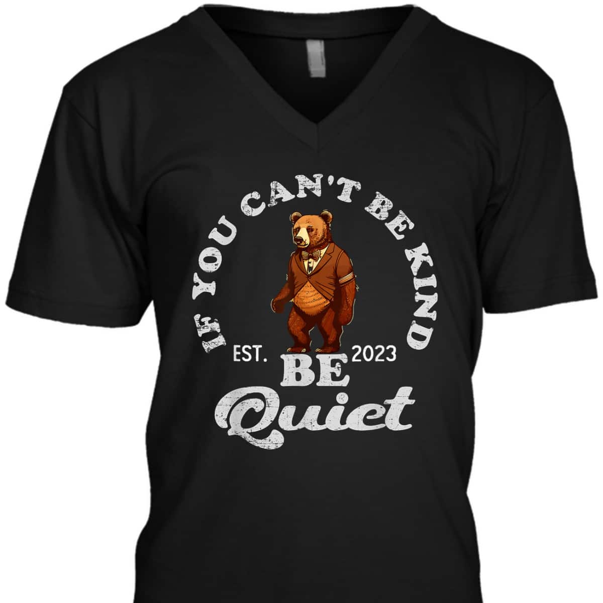 If You Can't Be Kind Be Quiet Funny Sarcastic Kindness Quote T-Shirt If You Can't Be Kind Be Quiet Funny Sarcastic Kindness Quote T-Shirt