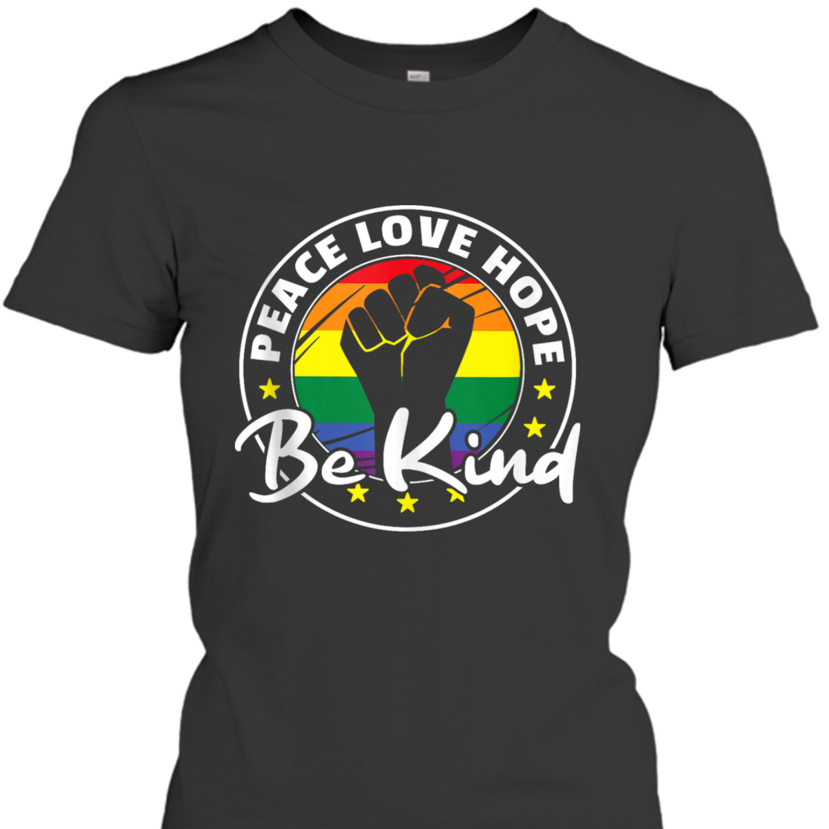 Rainbow Flag Pride Lgbtq Peace Love Hope Be Kind Pride T-Shirt Rainbow Flag Pride Lgbtq Peace Love Hope Be Kind Pride T-Shirt