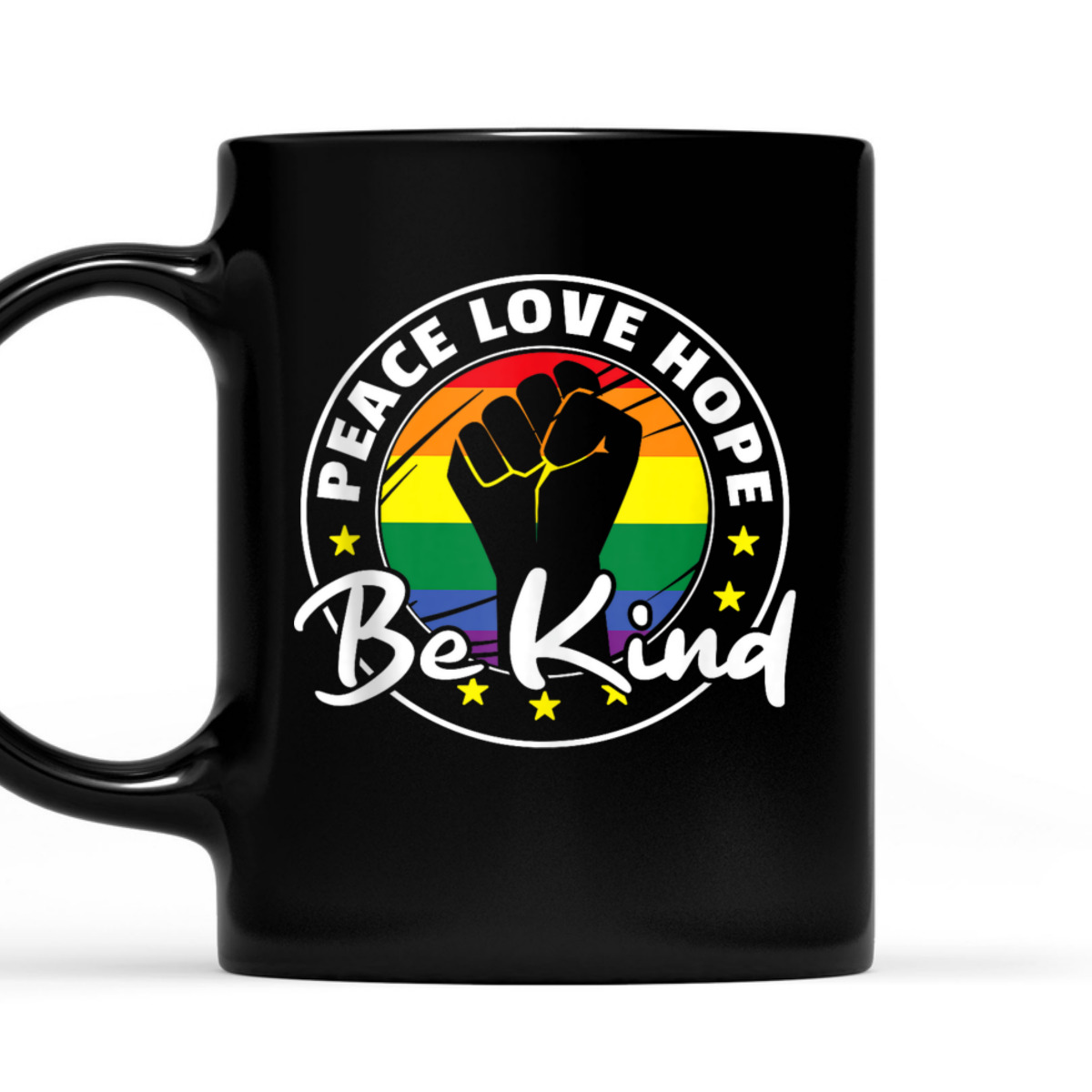 Rainbow Flag Pride Lgbtq Peace Love Hope Be Kind Pride T-Shirt