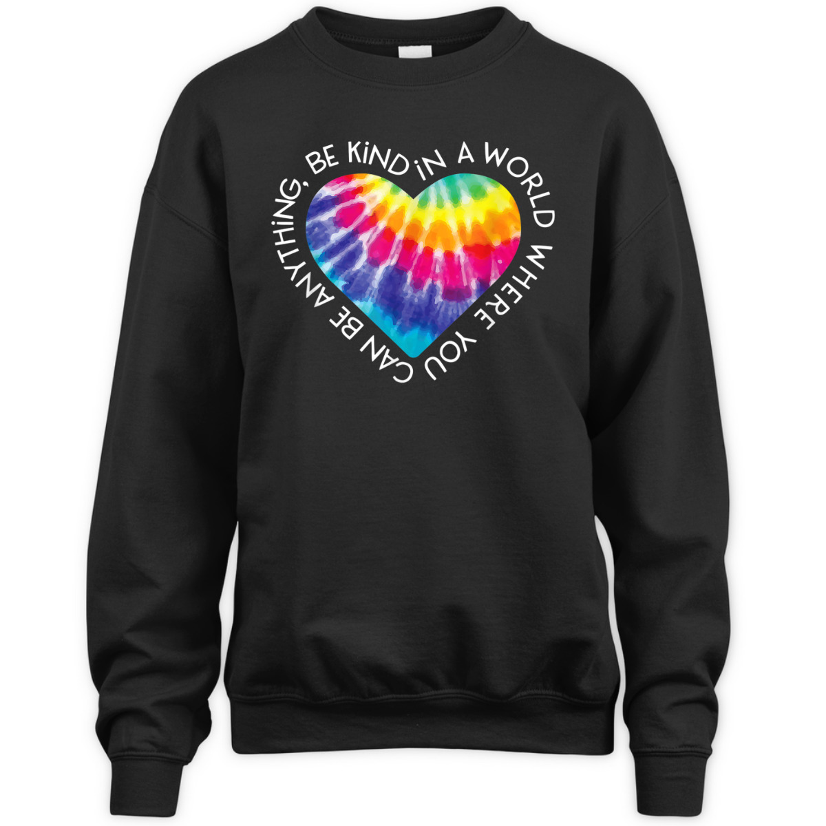 Be Kind Groovy Tie Dye Hippie Peace Gift Anti Bullying T-Shirt