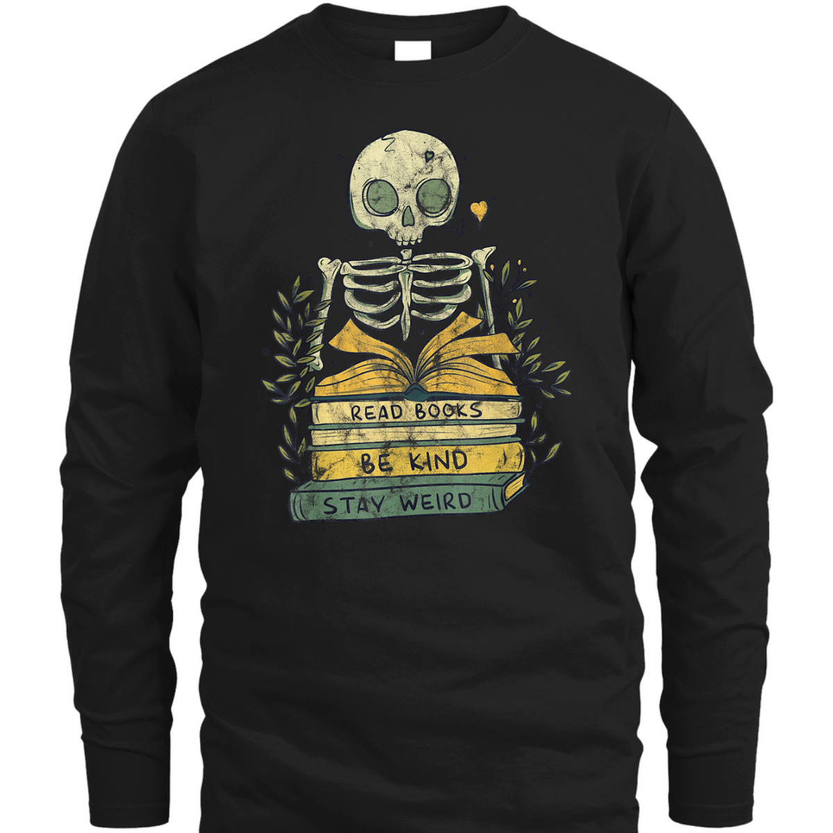 Read Book Be Kind Stay Weird Skeleton Book Worm T-Shirt Read Book Be Kind Stay Weird Skeleton Book Worm T-Shirt