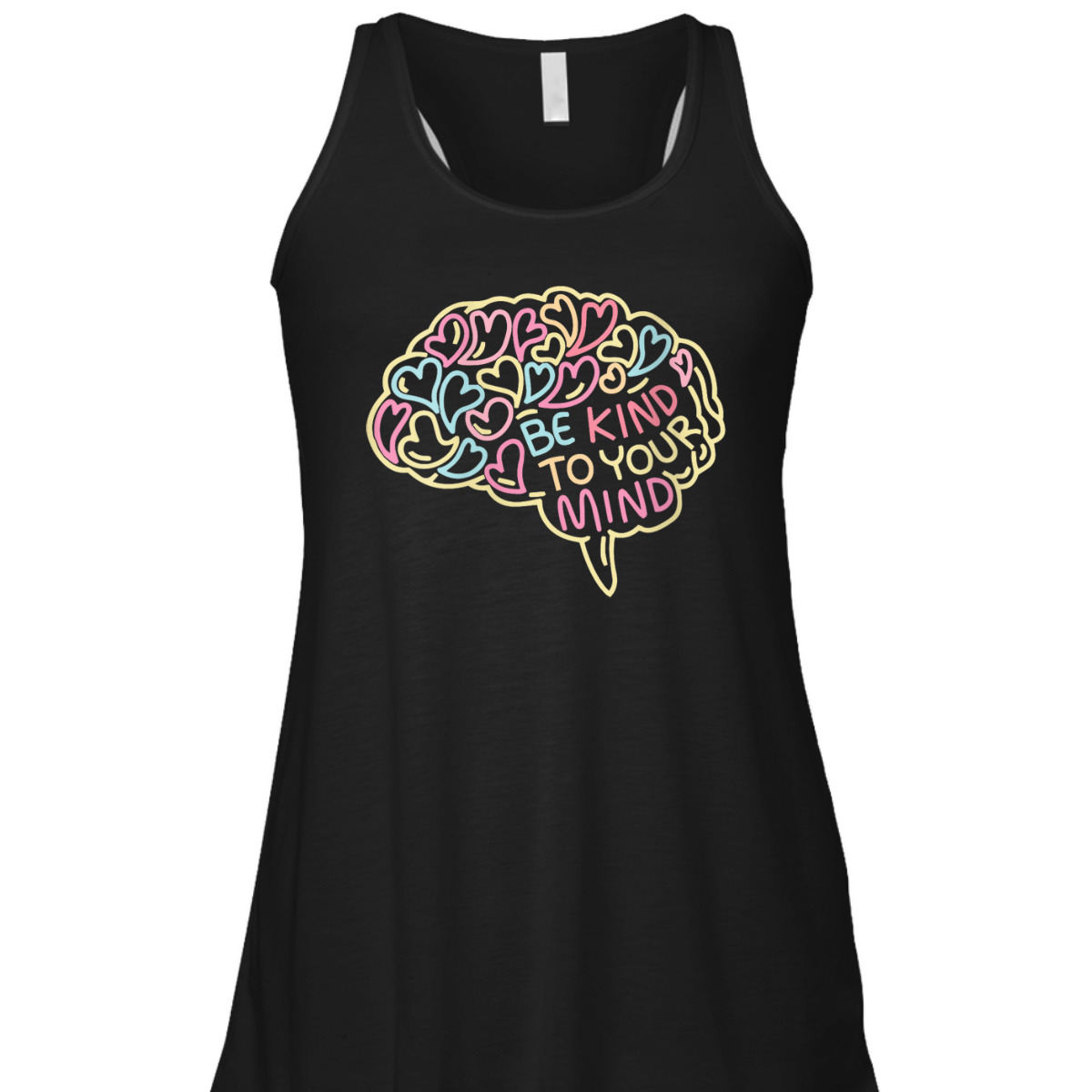 Womens Mental Health Awareness Brain Be Kind To Your Mind T-Shirt