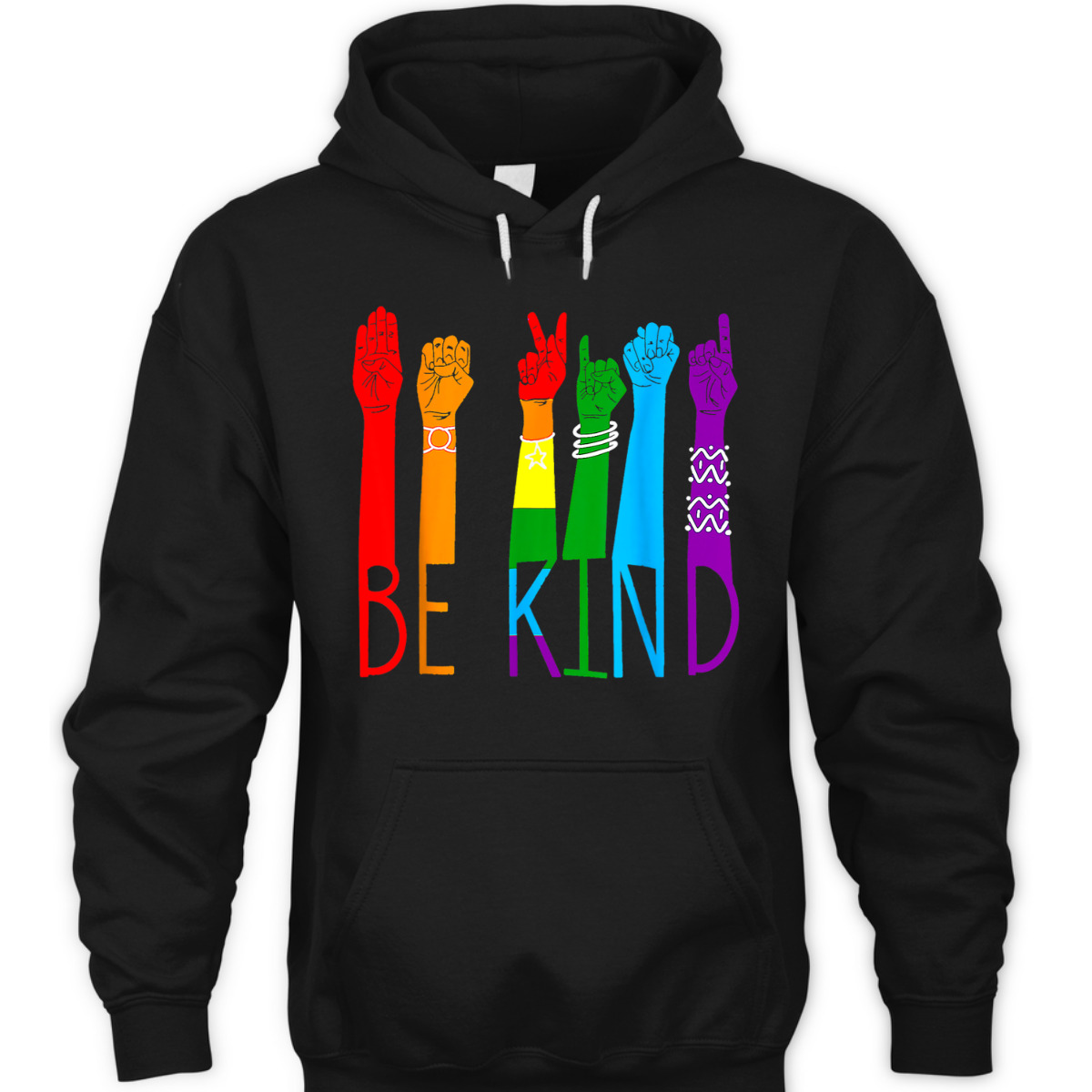 Be Kind Sign Language Hand LGBT Pride Month Gay Les ASL T-Shirt Be Kind Sign Language Hand LGBT Pride Month Gay Les ASL T-Shirt