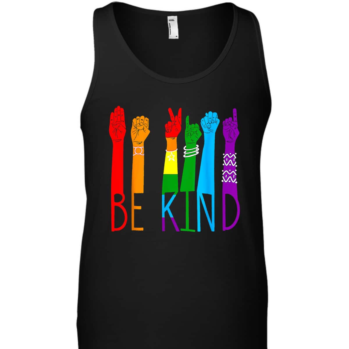 Be Kind Sign Language Hand LGBT Pride Month Gay Les ASL T-Shirt Be Kind Sign Language Hand LGBT Pride Month Gay Les ASL T-Shirt