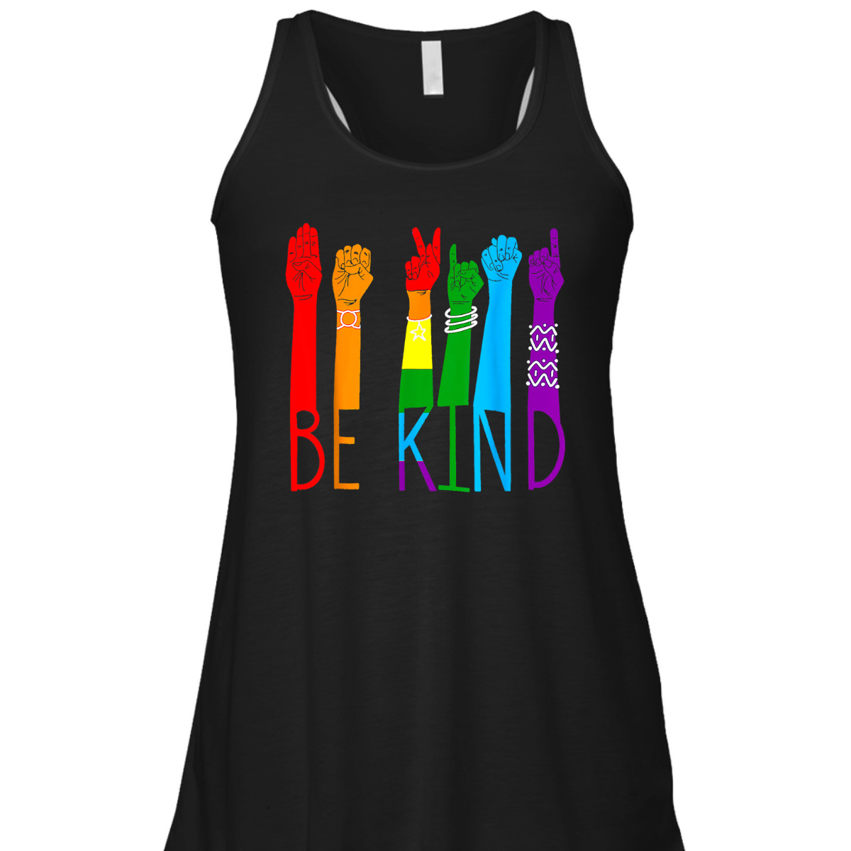 Be Kind Sign Language Hand LGBT Pride Month Gay Les ASL T-Shirt Be Kind Sign Language Hand LGBT Pride Month Gay Les ASL T-Shirt