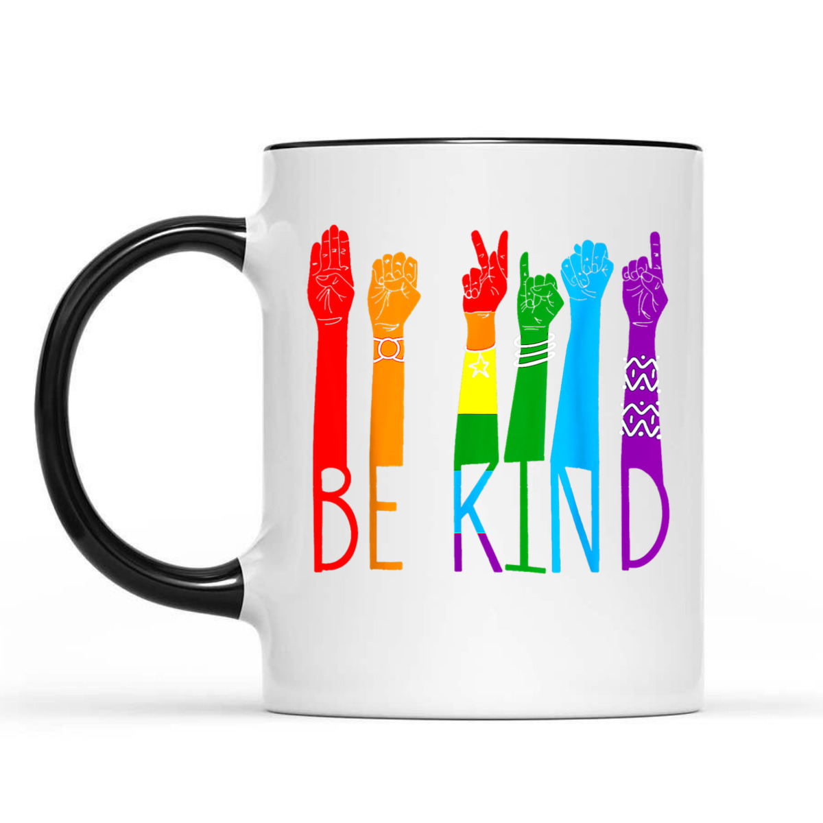 Be Kind Sign Language Hand LGBT Pride Month Gay Les ASL T-Shirt Be Kind Sign Language Hand LGBT Pride Month Gay Les ASL T-Shirt