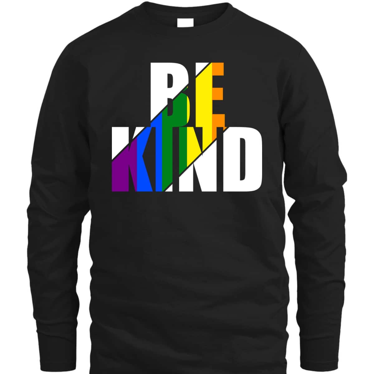 Be Kind LGBTQ Flag Gay Pride Month Lesbian Parade Rainbow T-Shirt