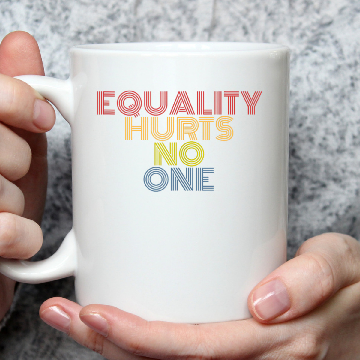 Equality Hurts No One Retro 70s Vintage T-Shirt Equality Hurts No One Retro 70s Vintage T-Shirt